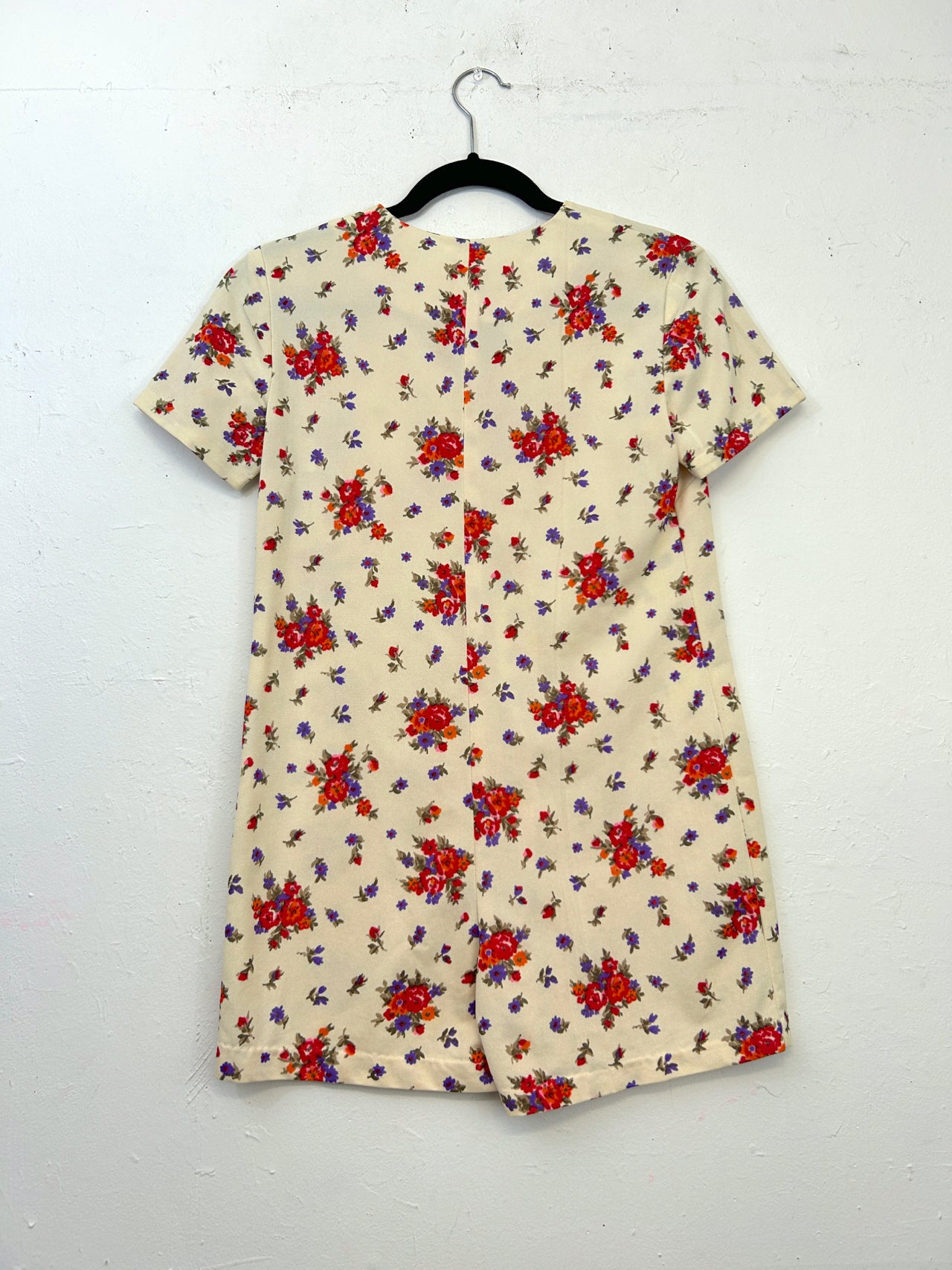Floral 70s Romper