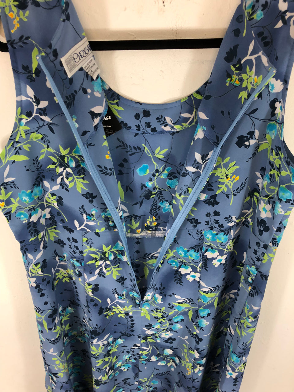 Chrysantheme Floral 90s Dress