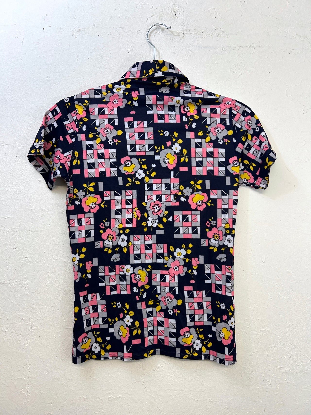 Geo/Floral 70s Shirt