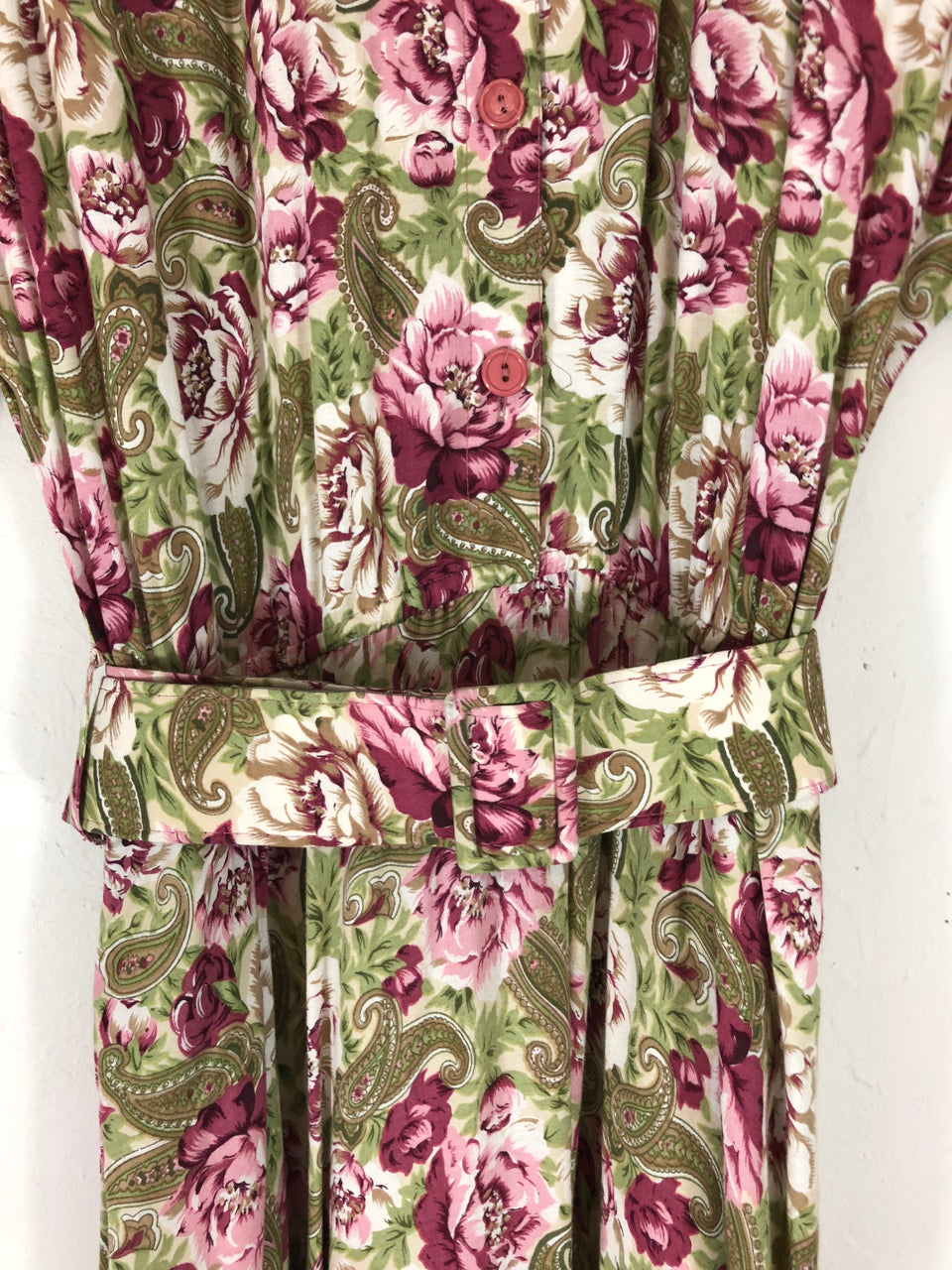 Milanzo Floral Belted Dress