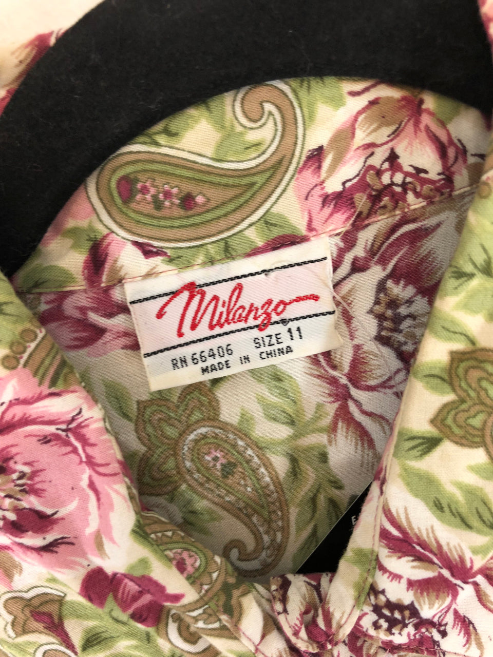 Milanzo Floral Belted Dress