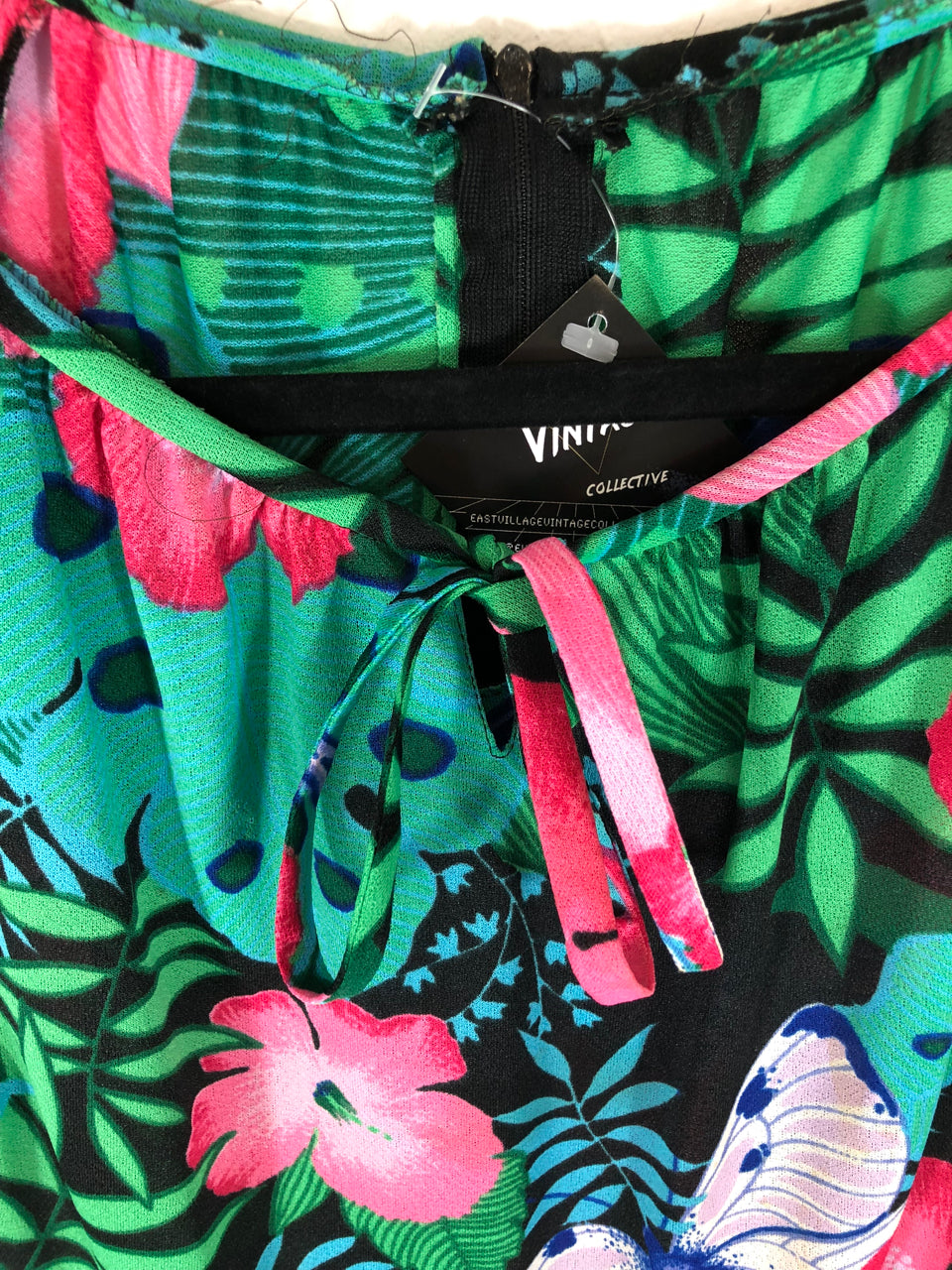 Tropical 70s Dress