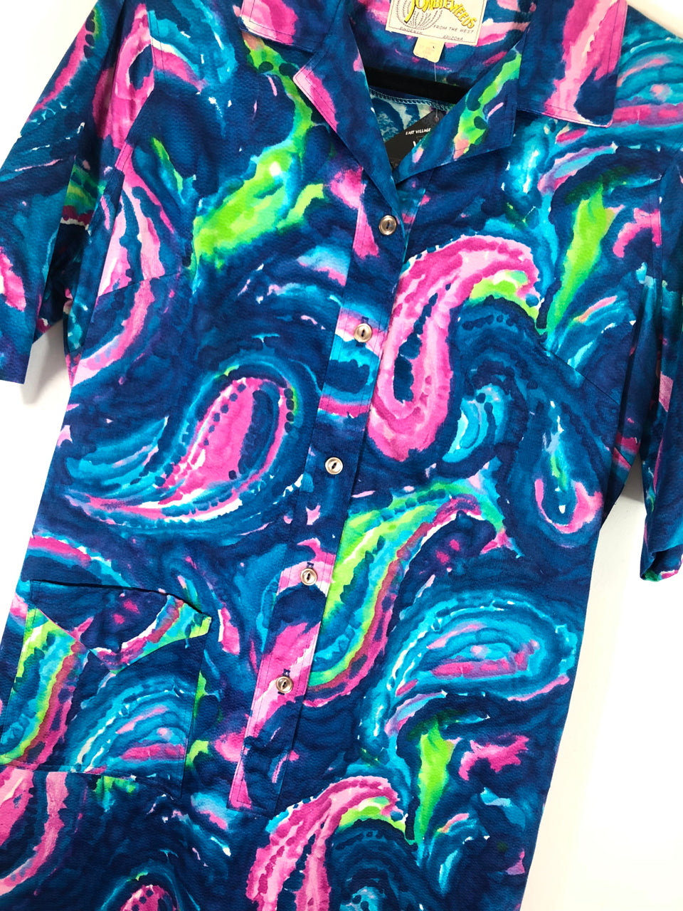 Tubleweeds Watercolor Paisley Pocket Dress