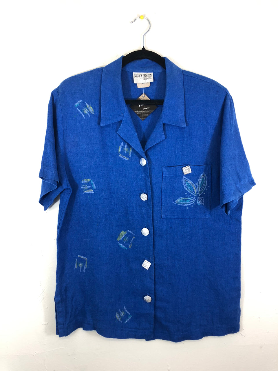 Nancy Bolen Linen Blouse