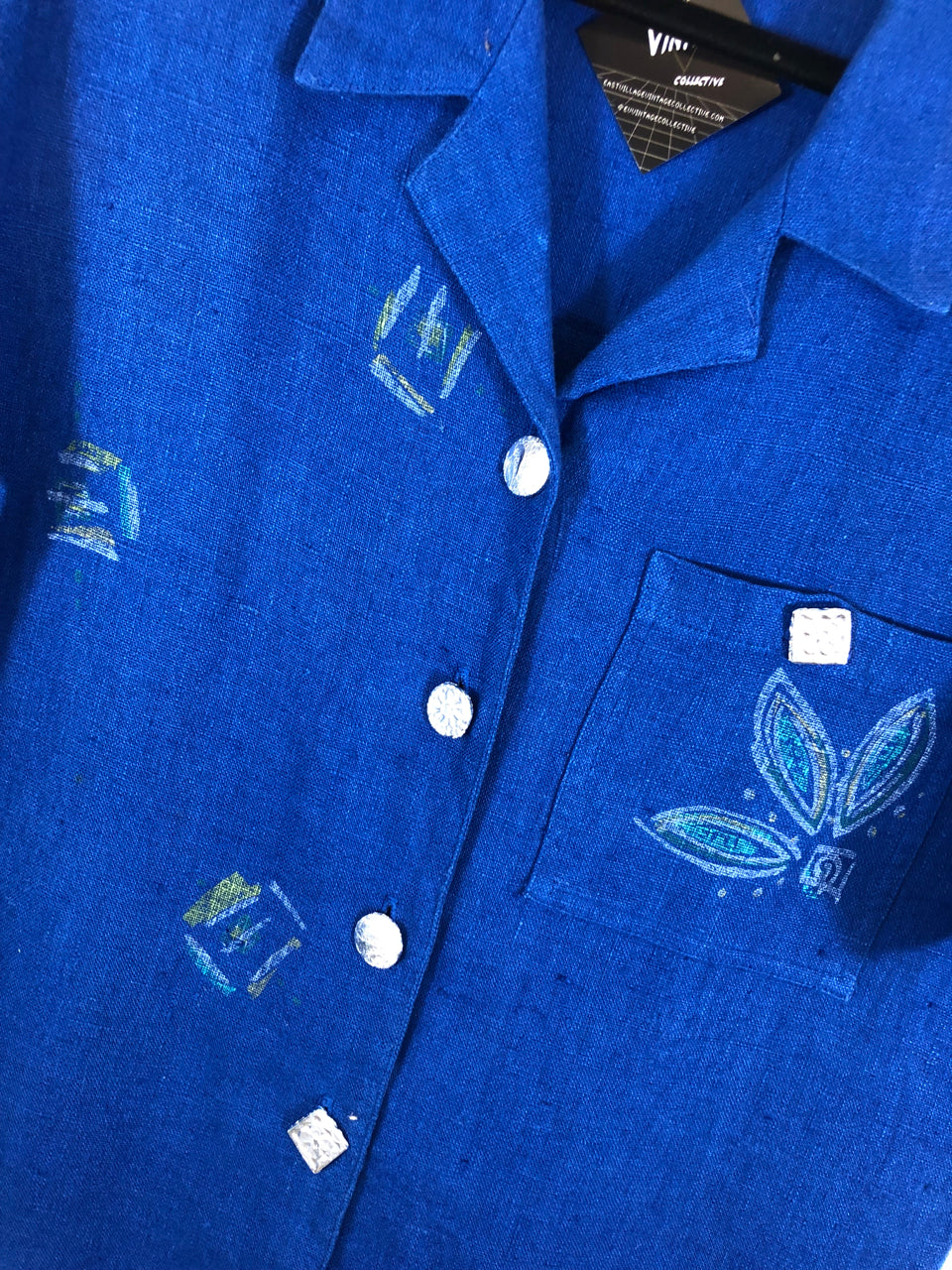 Nancy Bolen Linen Blouse