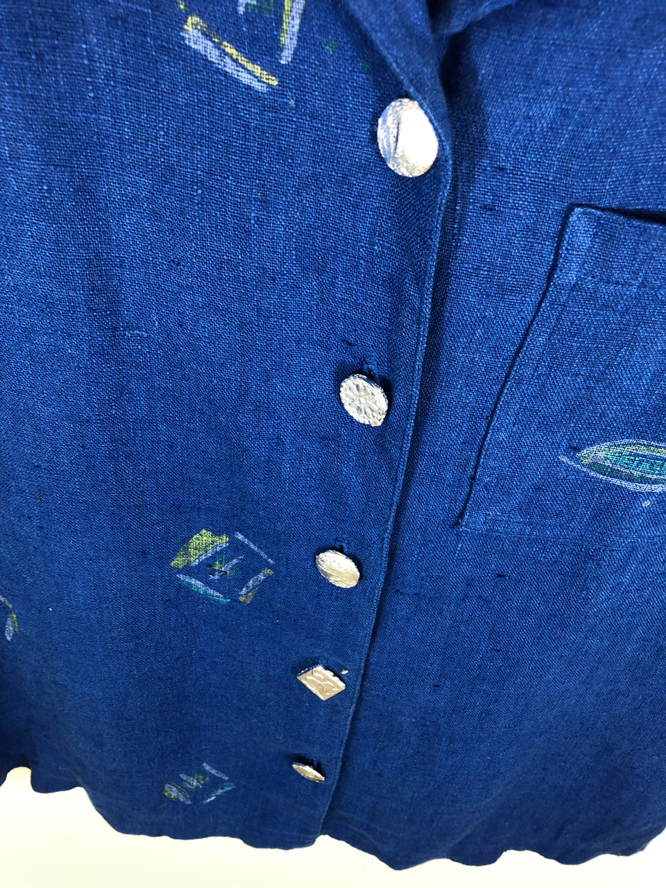 Nancy Bolen Linen Blouse