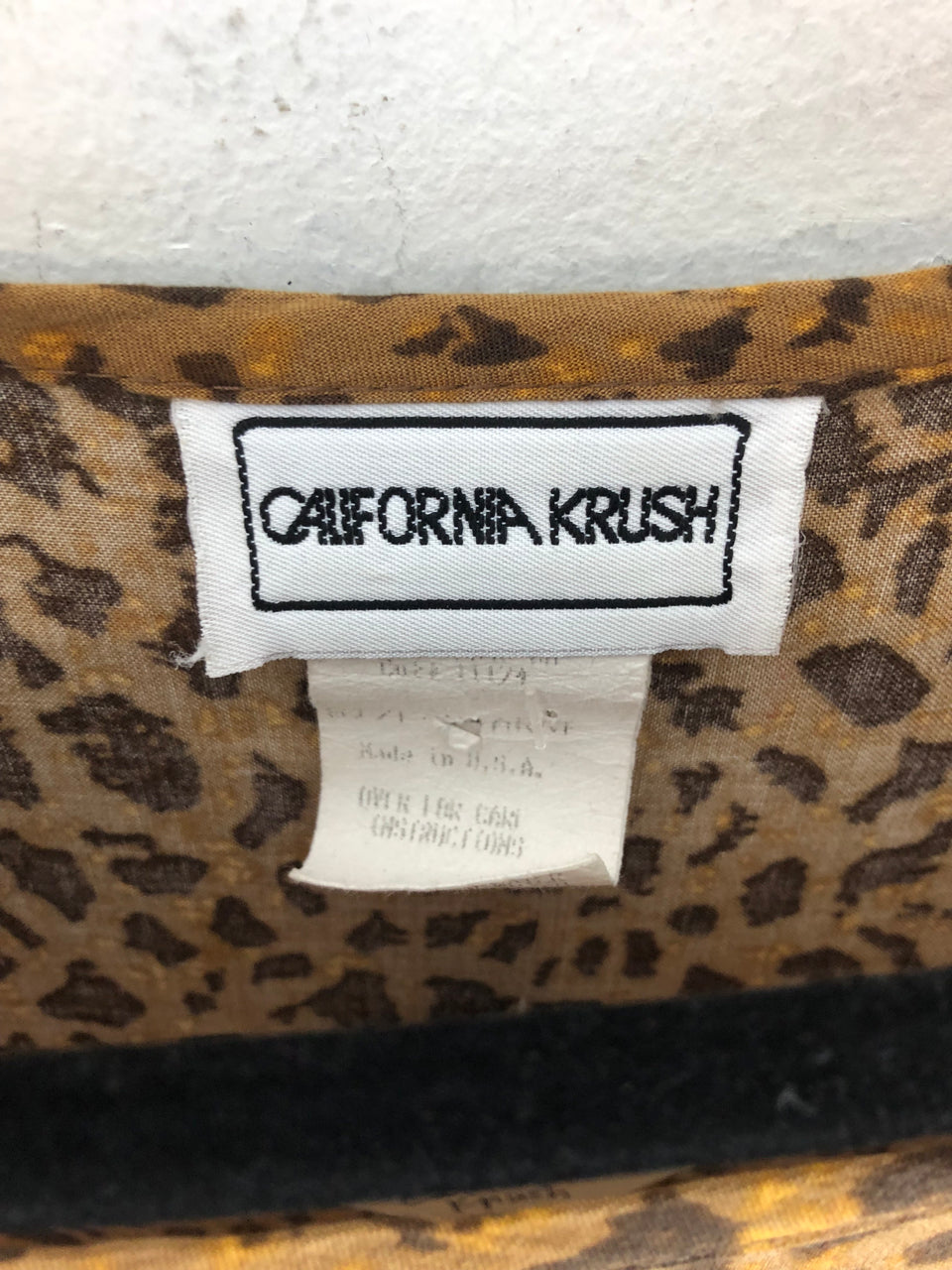 California Krush Animal Print Dress