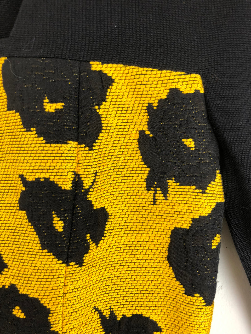 Yeohlee Yellow & Black Floral Dress