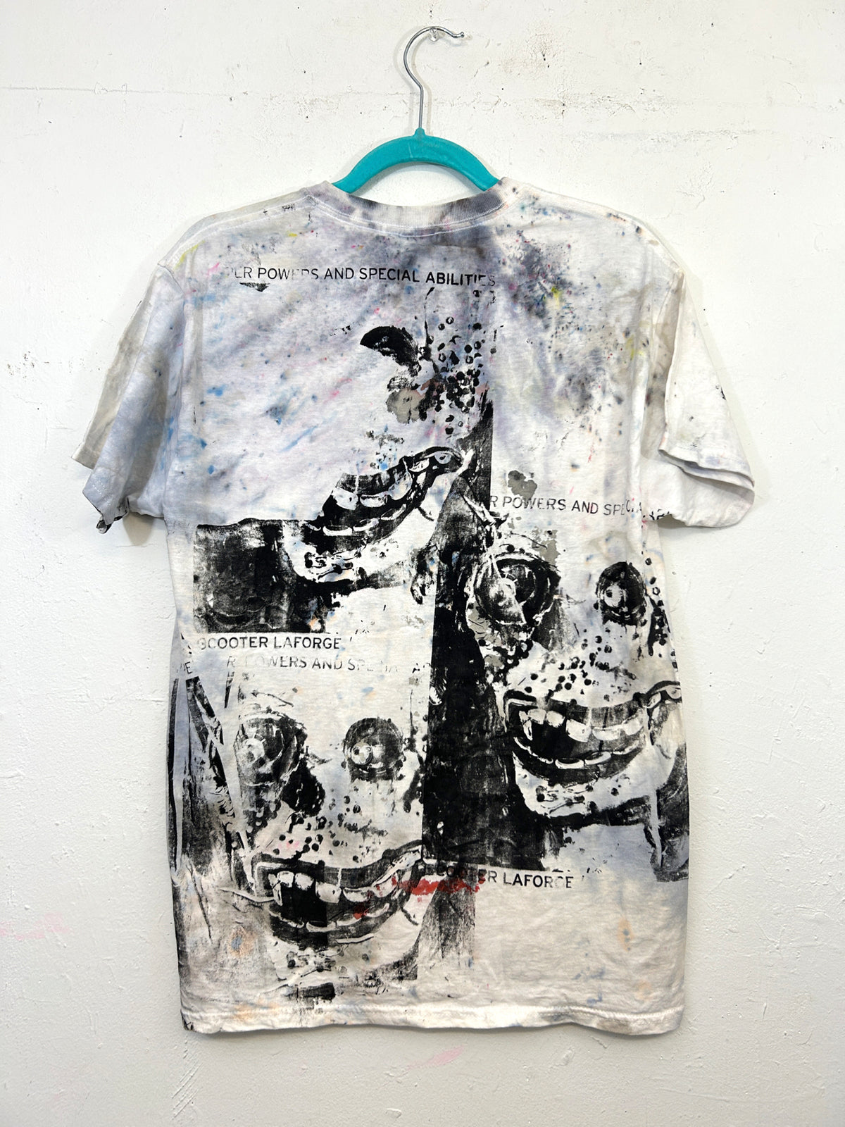 Fame is Violent T-Shirt Hand-Painted by Scooter La Forge 12/30
