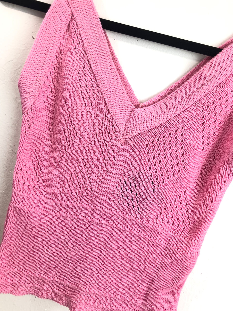 Sleeveless Sweater Vest - Pink (Deadstock)