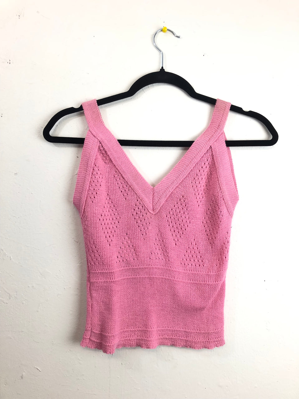 Sleeveless Sweater Vest - Pink (Deadstock)