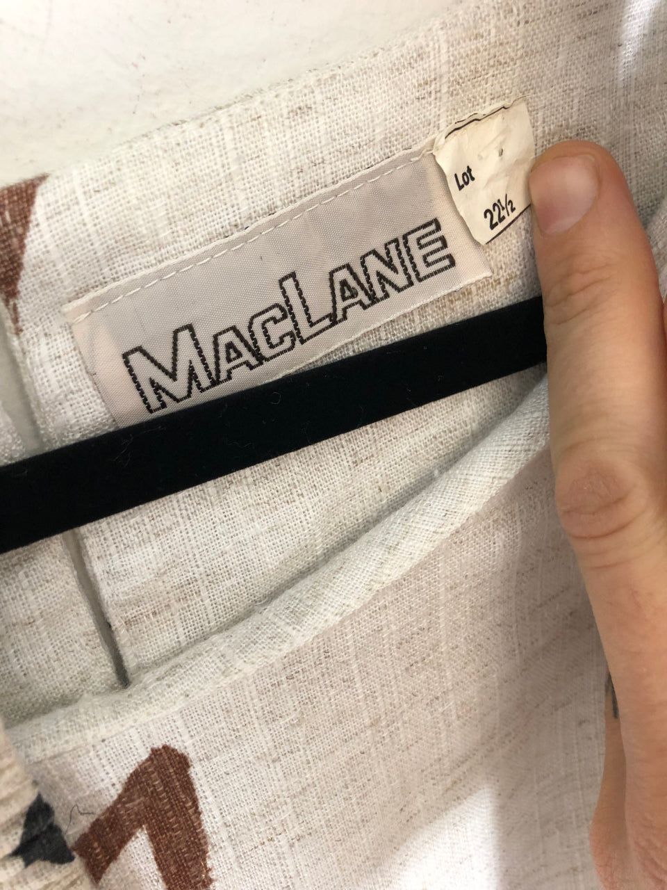 MacLane Belted 80s Dress
