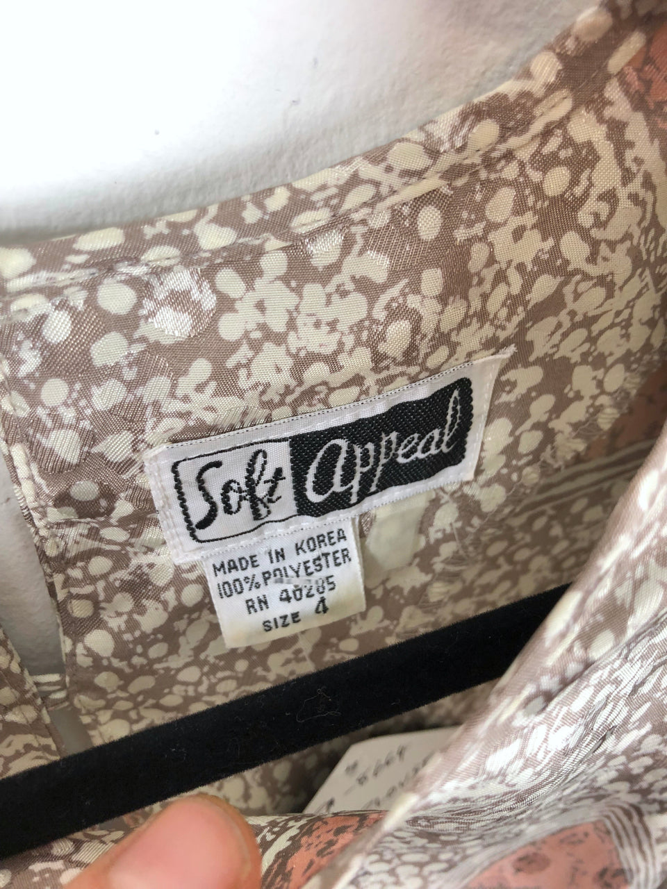 Soft Appeal 80s Blouse