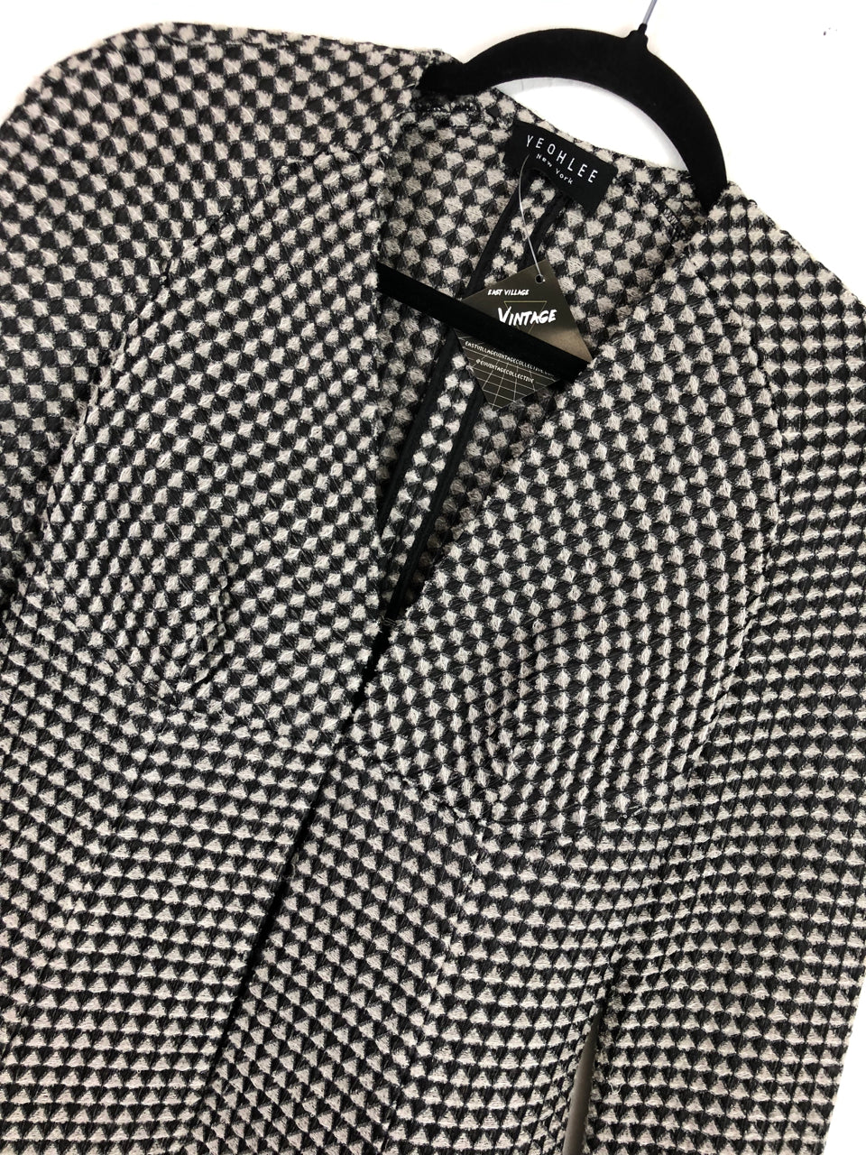 Yeohlee Checkered Waffle Tunic