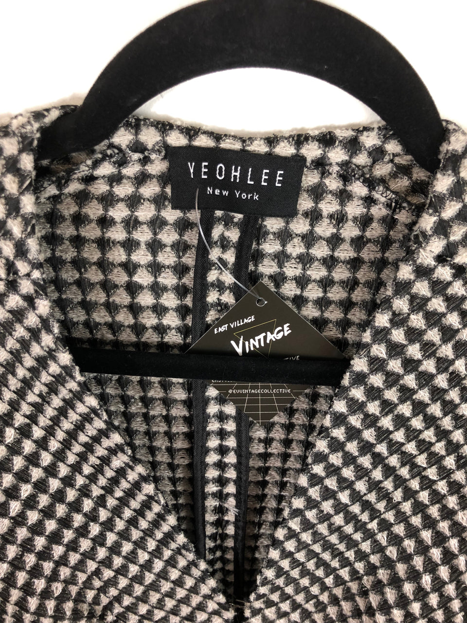 Yeohlee Checkered Waffle Tunic