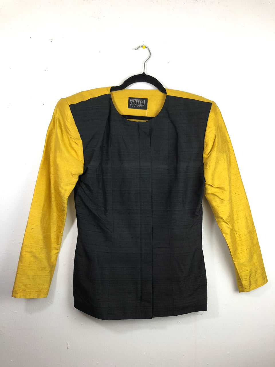 Yeohlee Mustard & Black Top