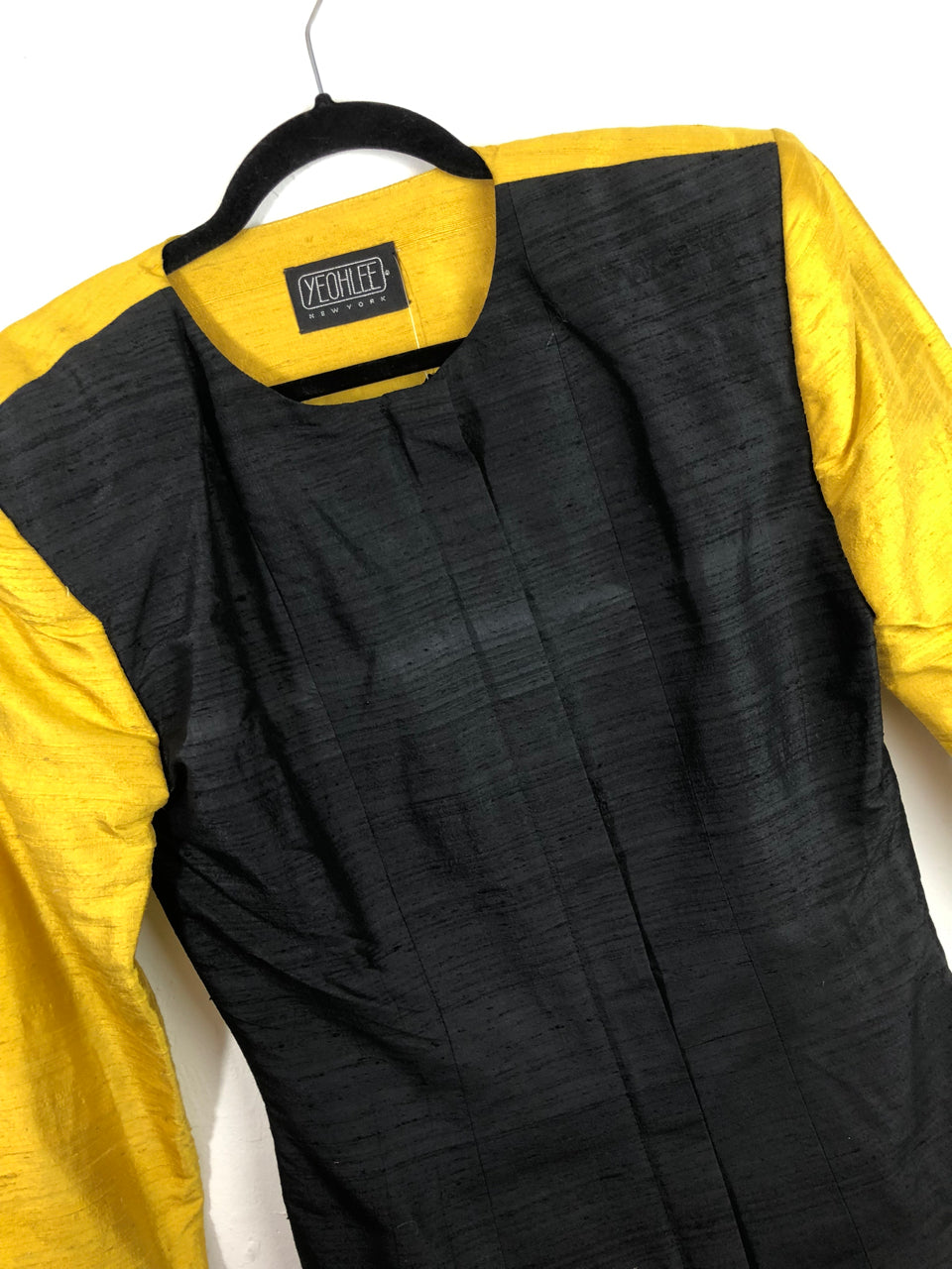 Yeohlee Mustard & Black Top