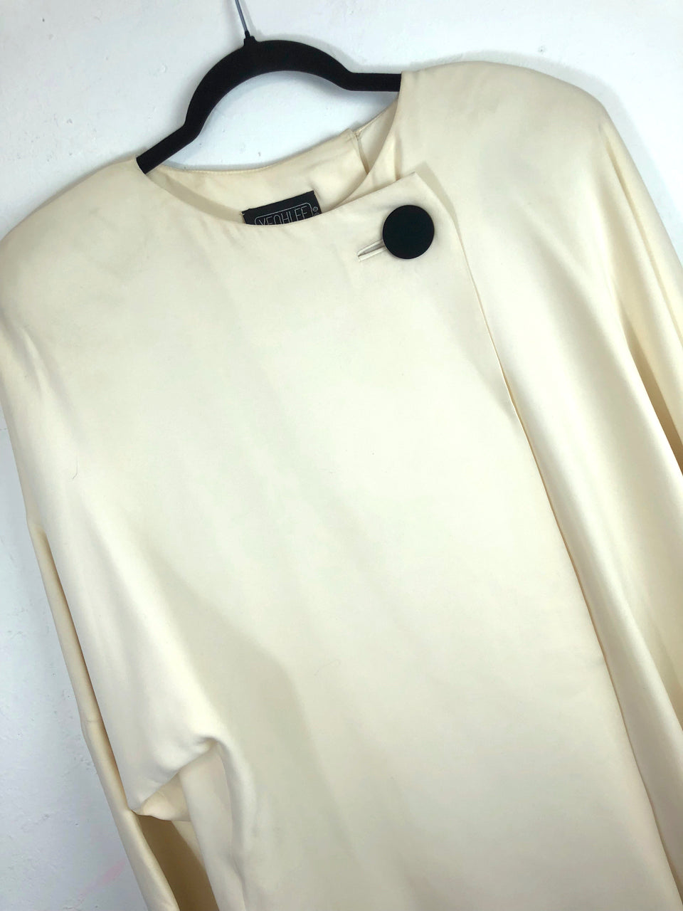 Yeohlee White w/Black Buttons Artist's Coat