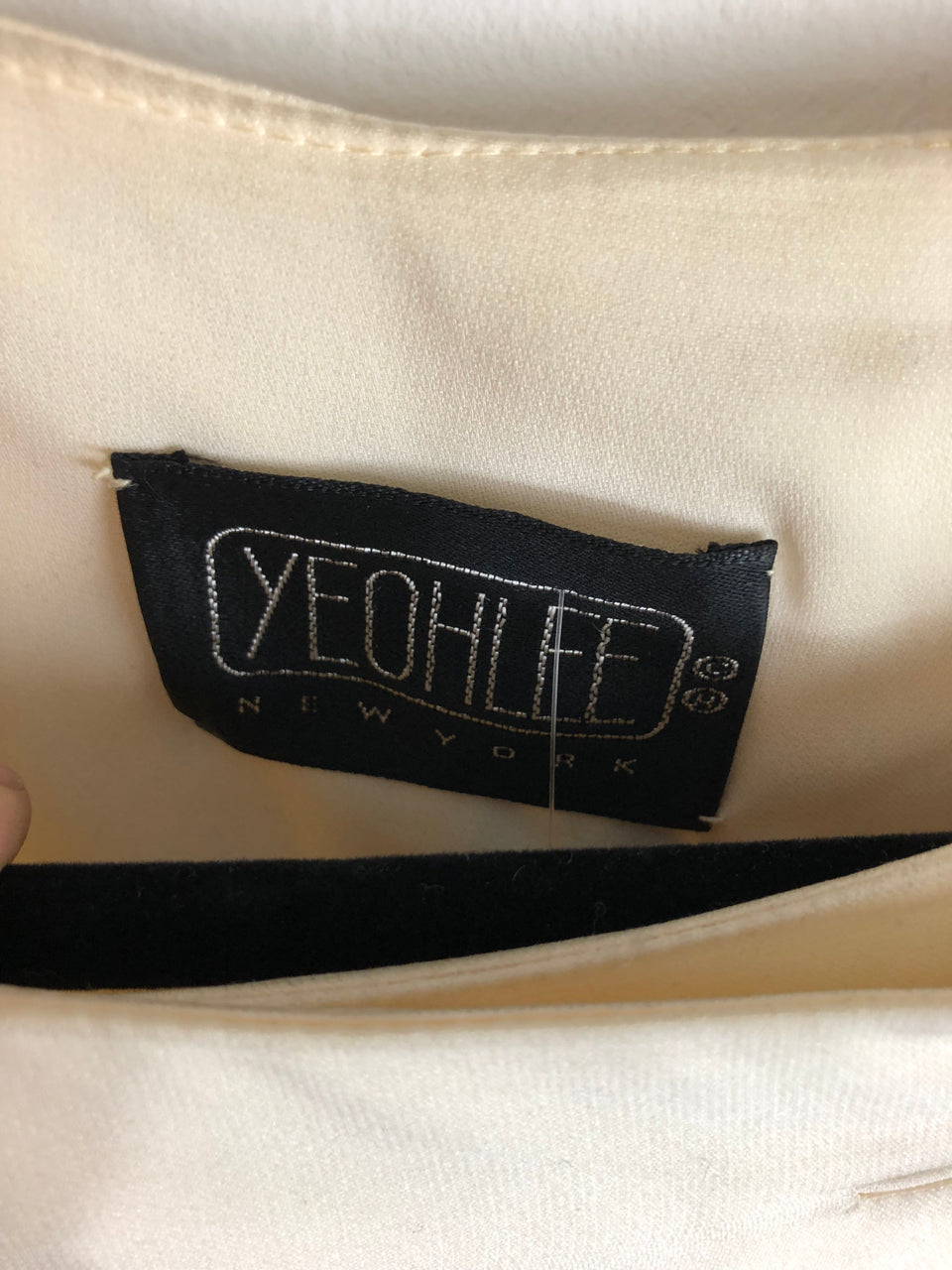 Yeohlee White w/Black Buttons Artist's Coat