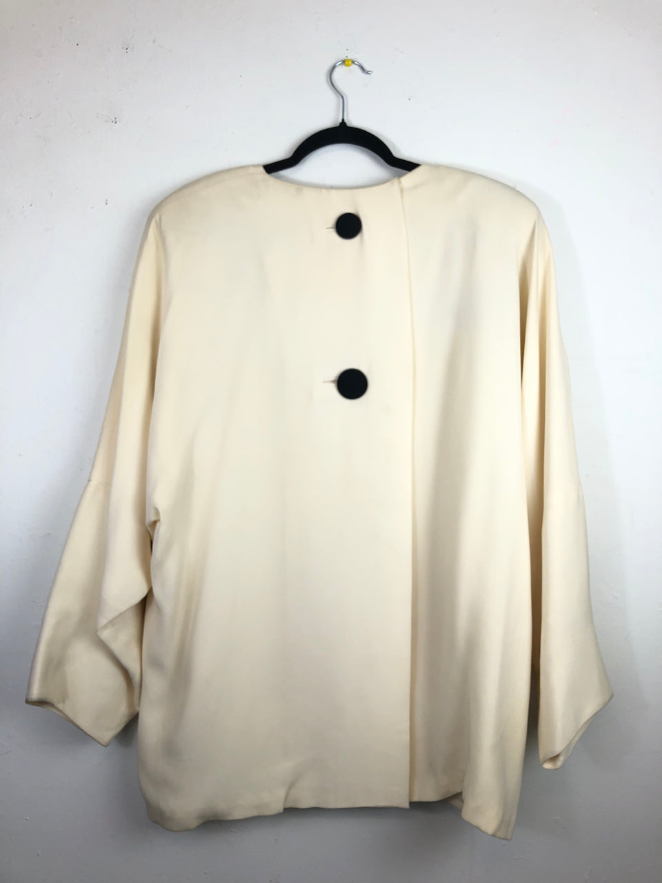 Yeohlee White w/Black Buttons Artist's Coat