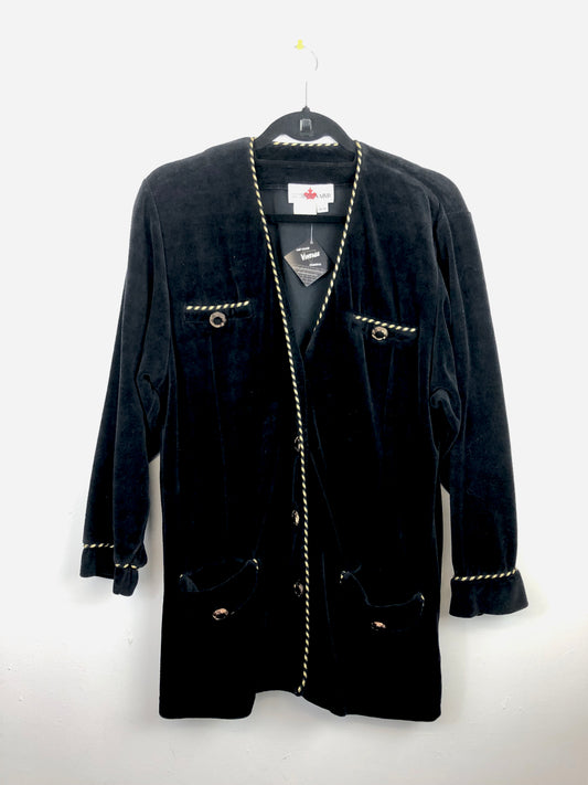 Lysespenard Velour Cardigan