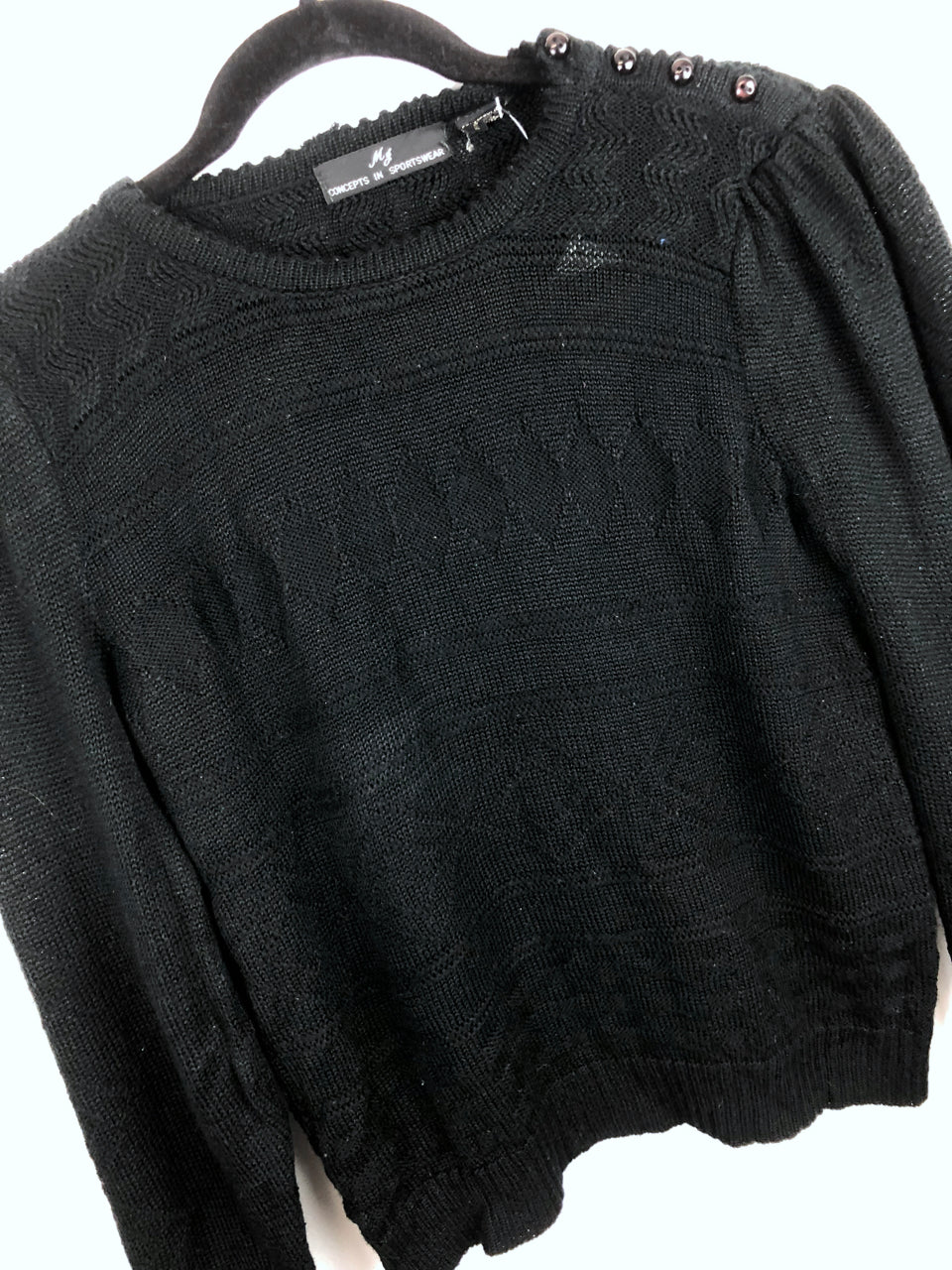 MJ Black Sweater
