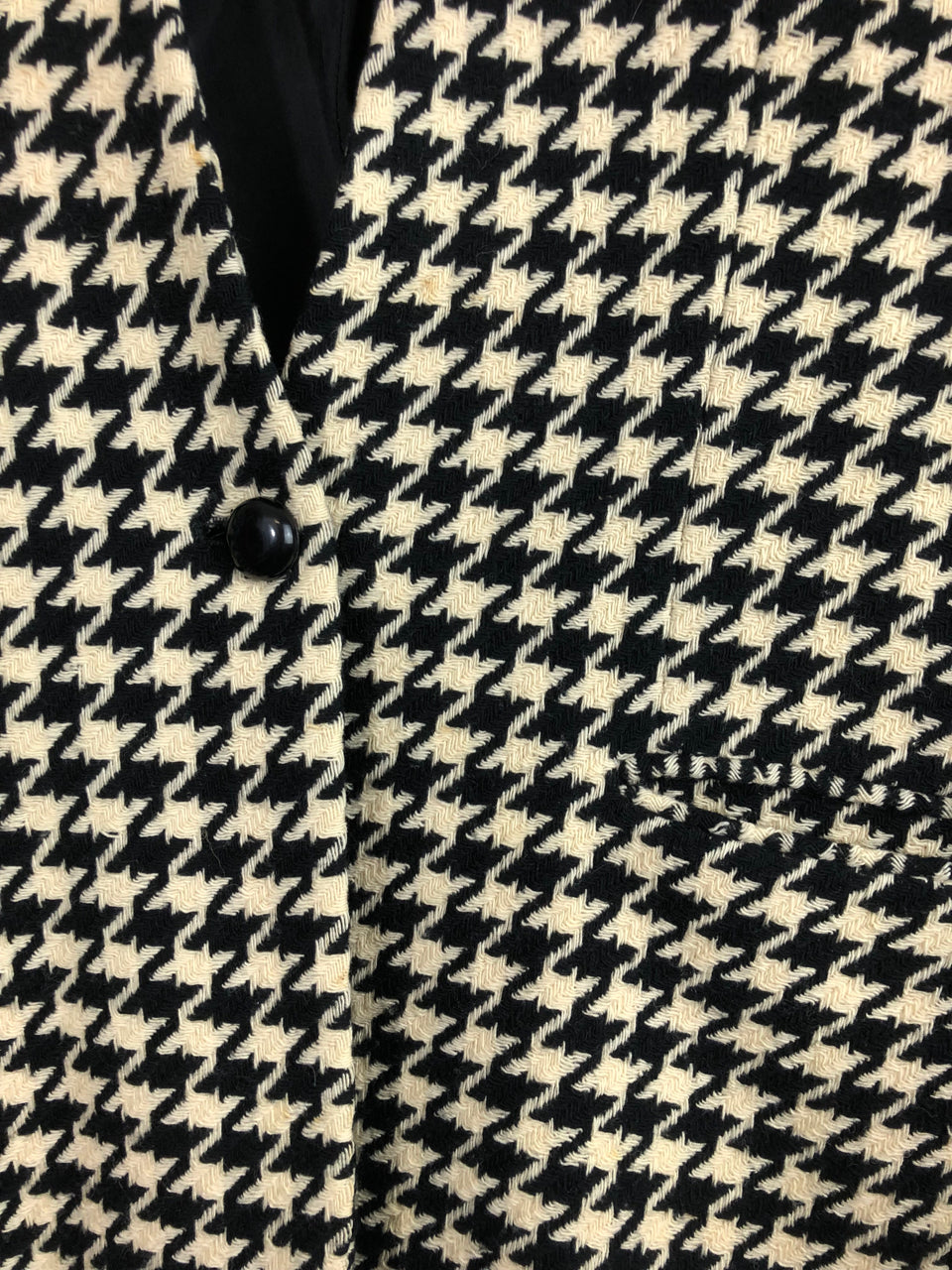 Giorgio Sant'Angelo Checkered Wool Jacket