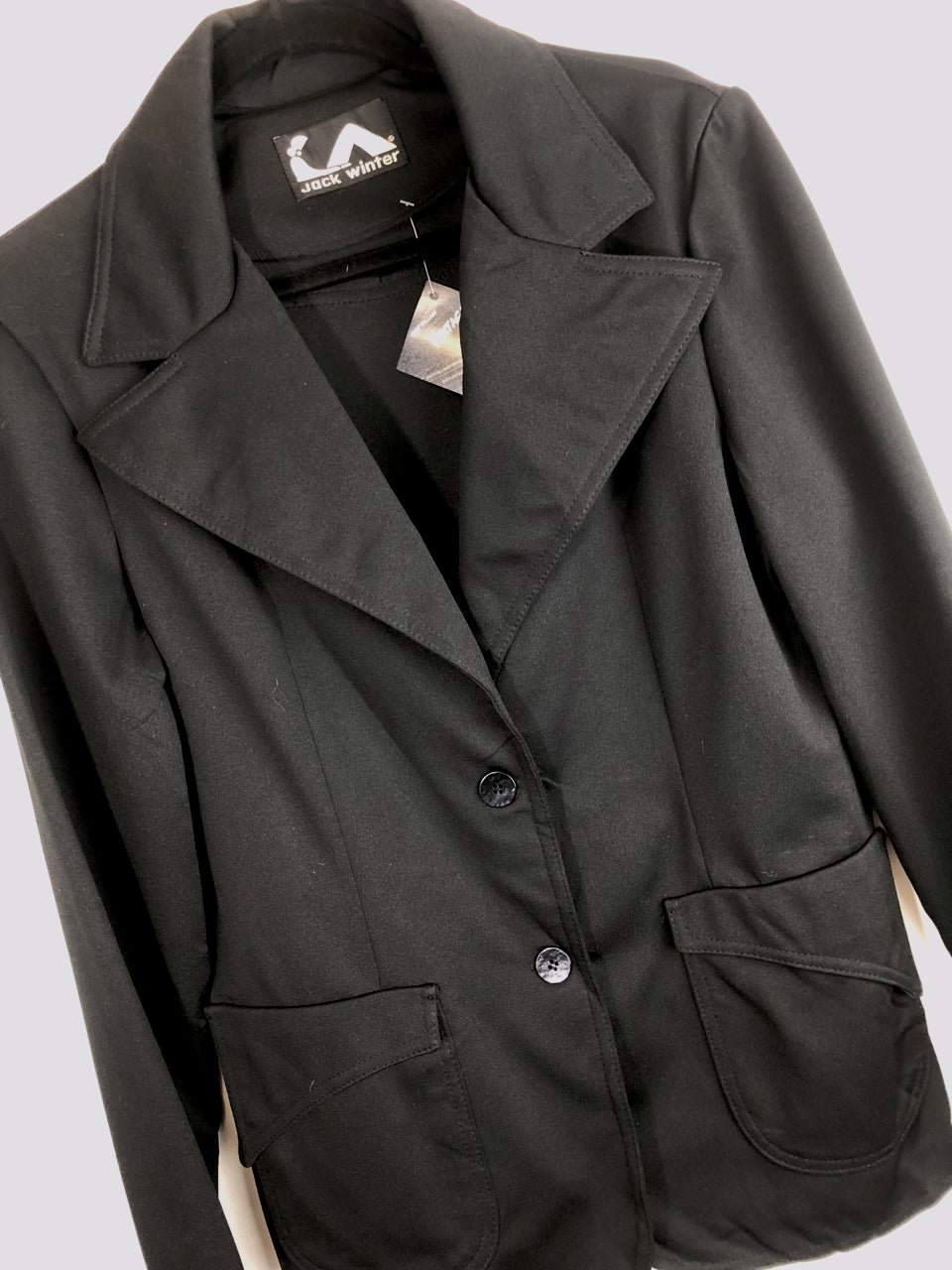 Jack Winter 70s Black Blazer