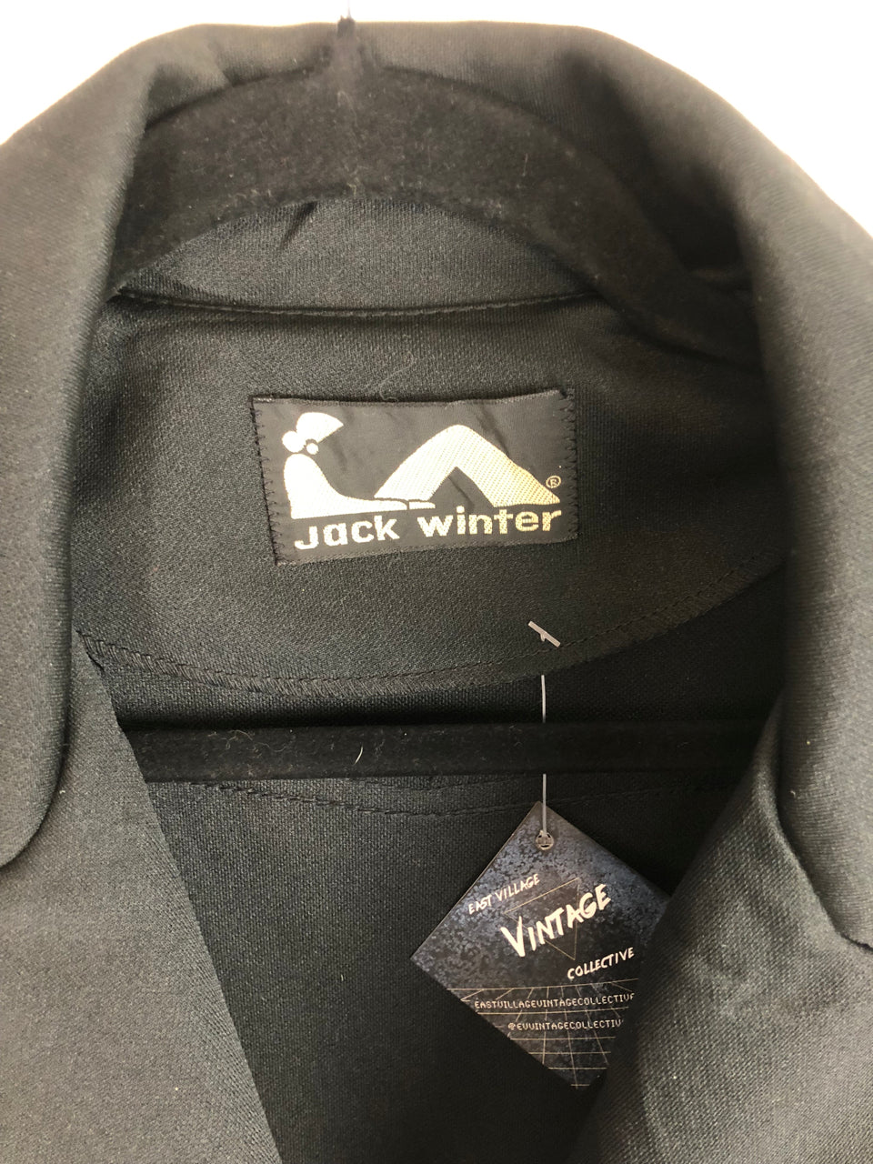 Jack Winter 70s Black Blazer
