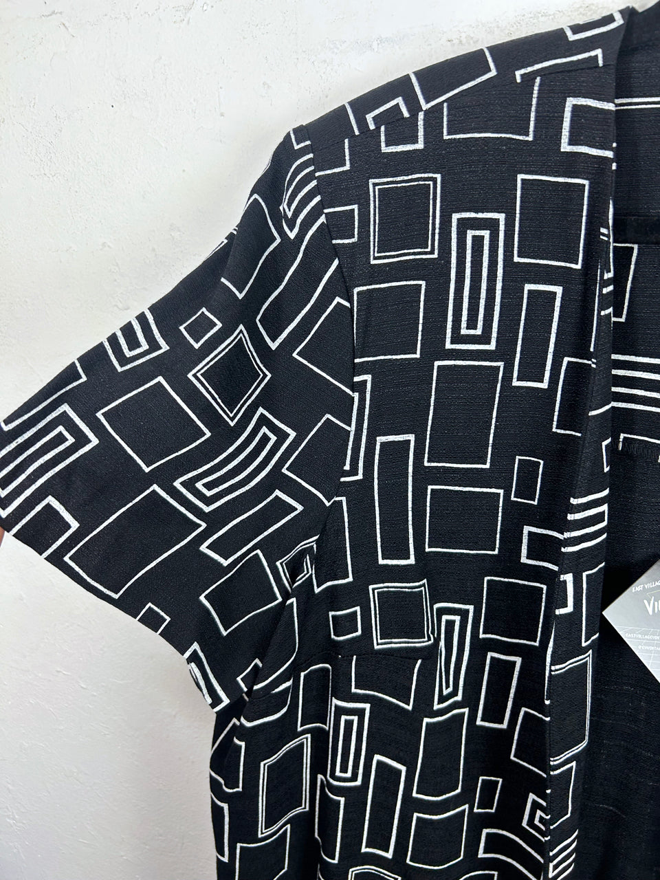 John Roberts Geo Short-Sleeved Duster Jacket