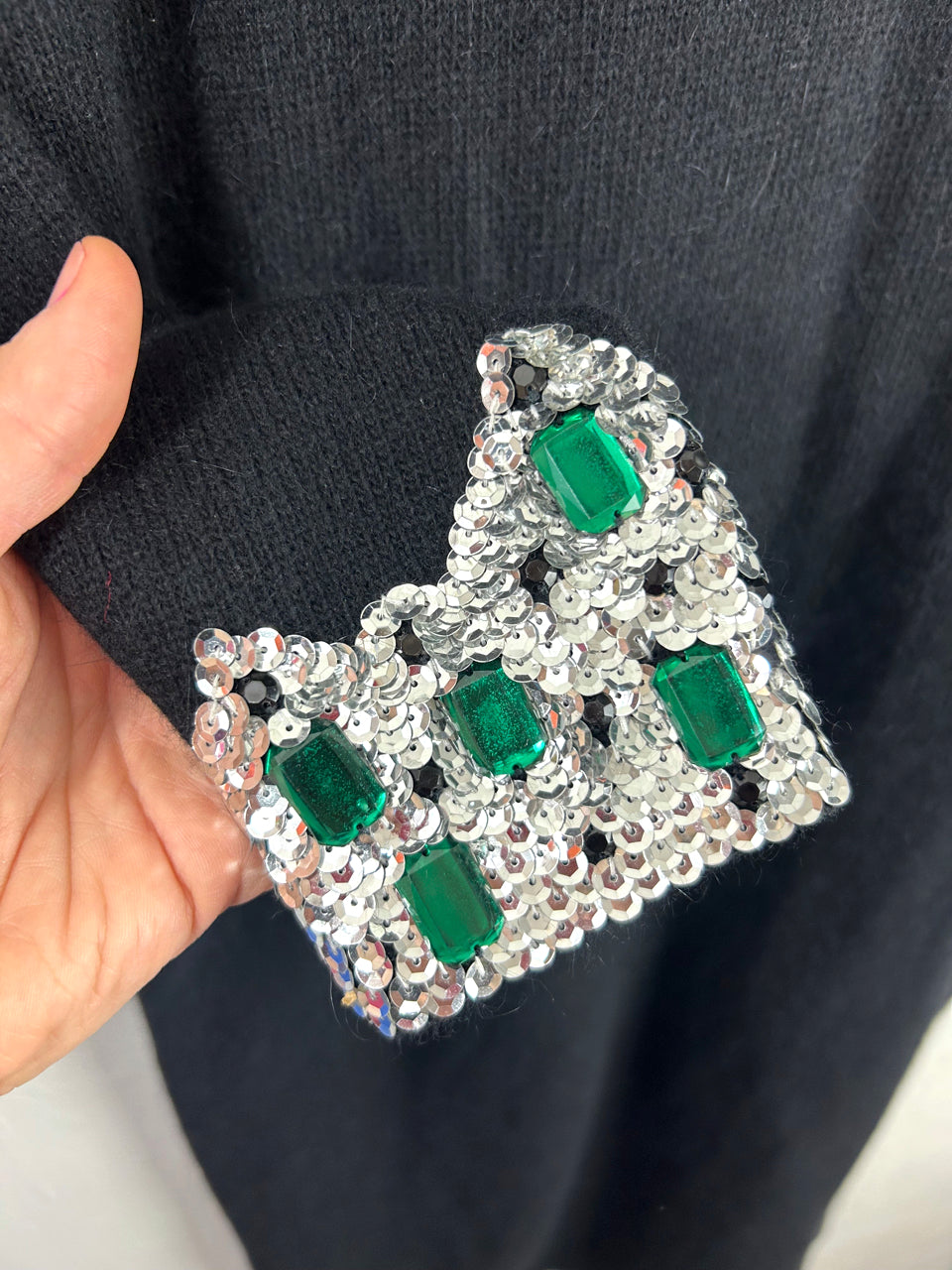 Outlander Jeweled Sweater Dress