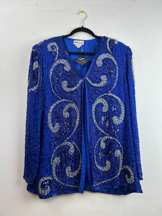 Jasdee Fashion Inc New York Beaded & Sequined Jacket