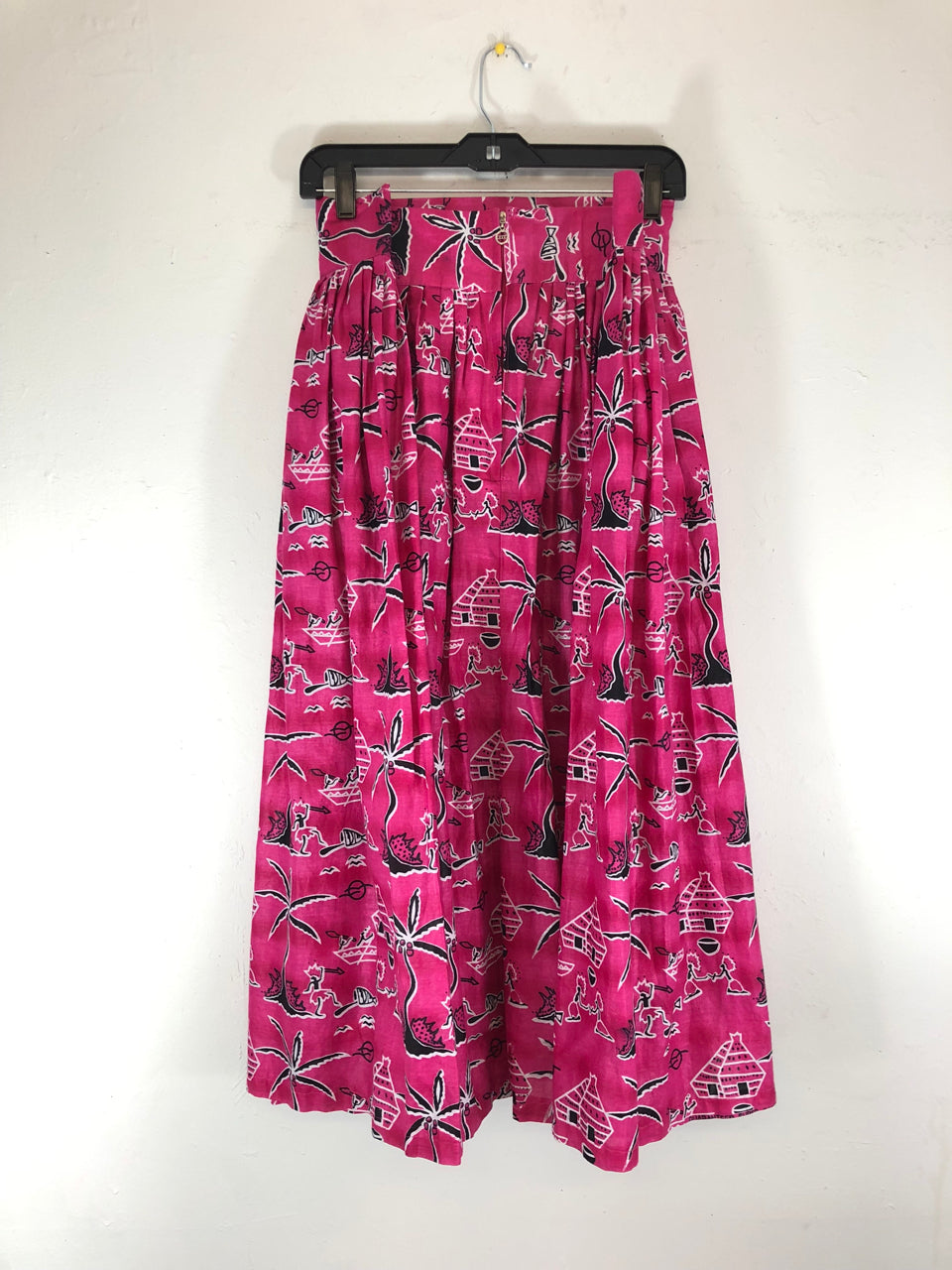 Pink Palm Tree Skirt