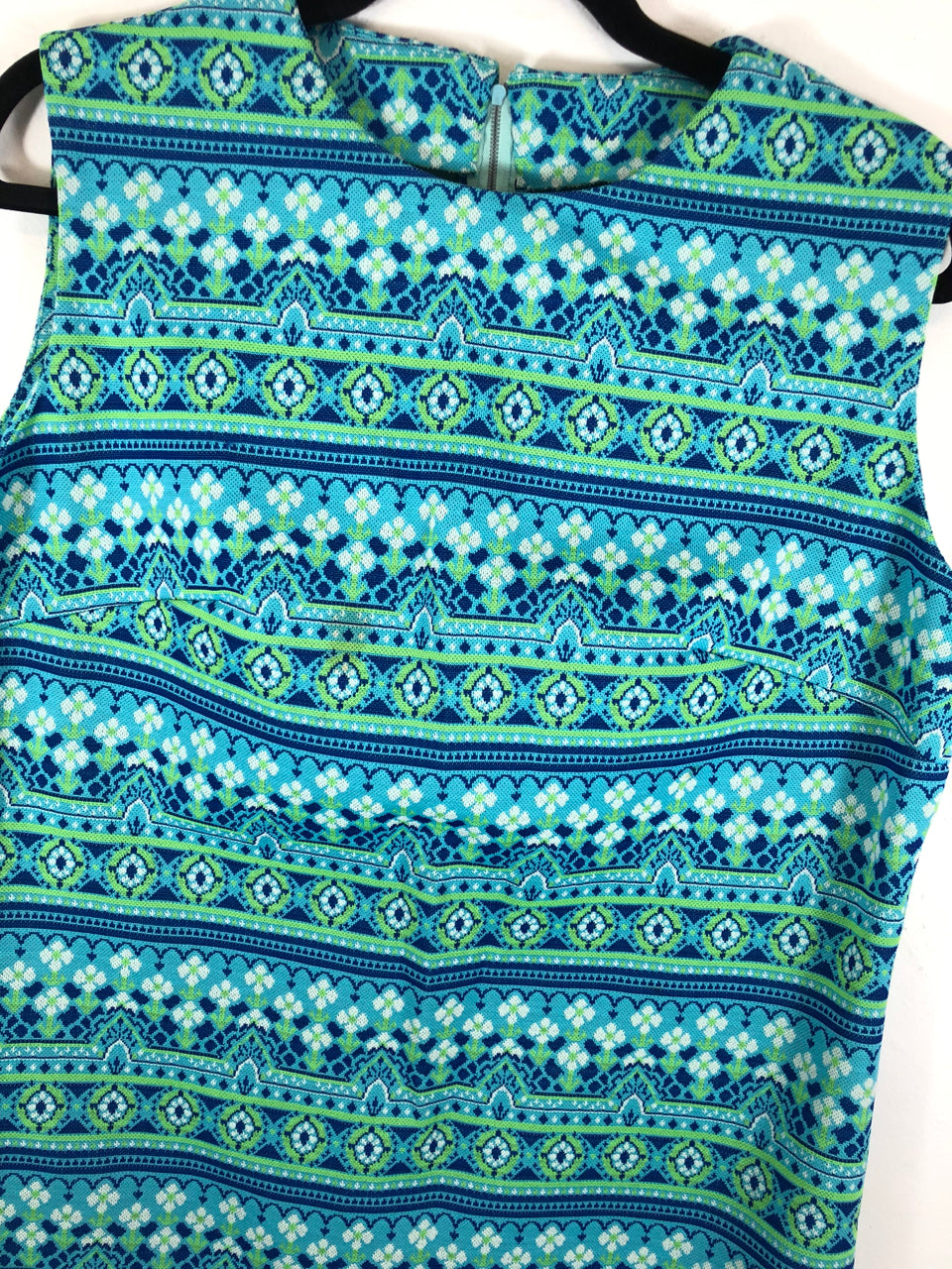 Printed 60s/70s Dress