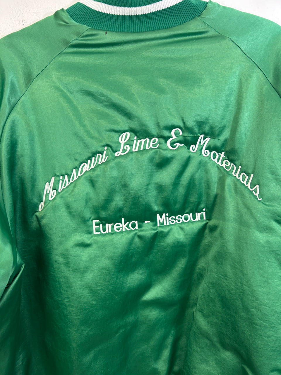Missouri Lime & Materials "Harold" Satin Jacket