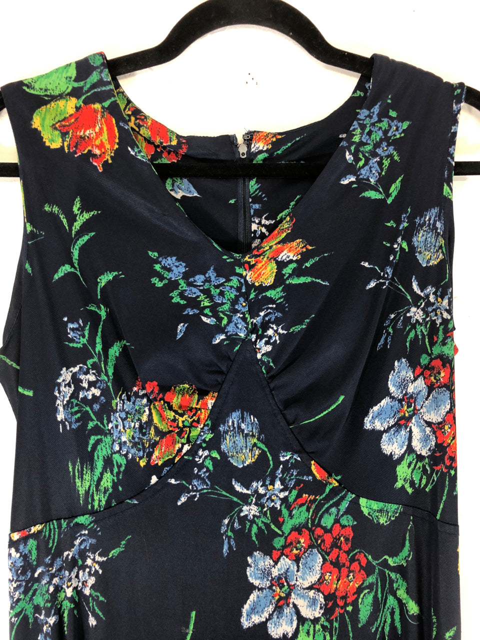 Floral 70s Maxi Dress