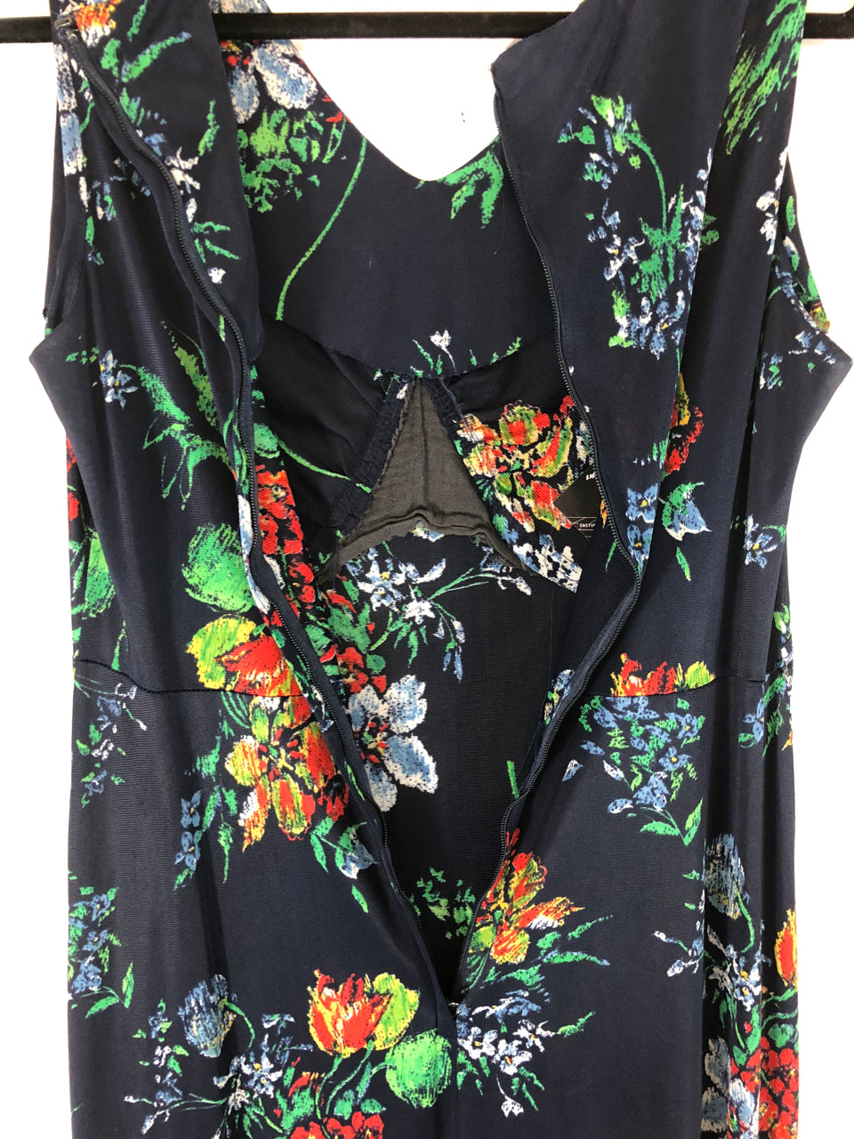 Floral 70s Maxi Dress