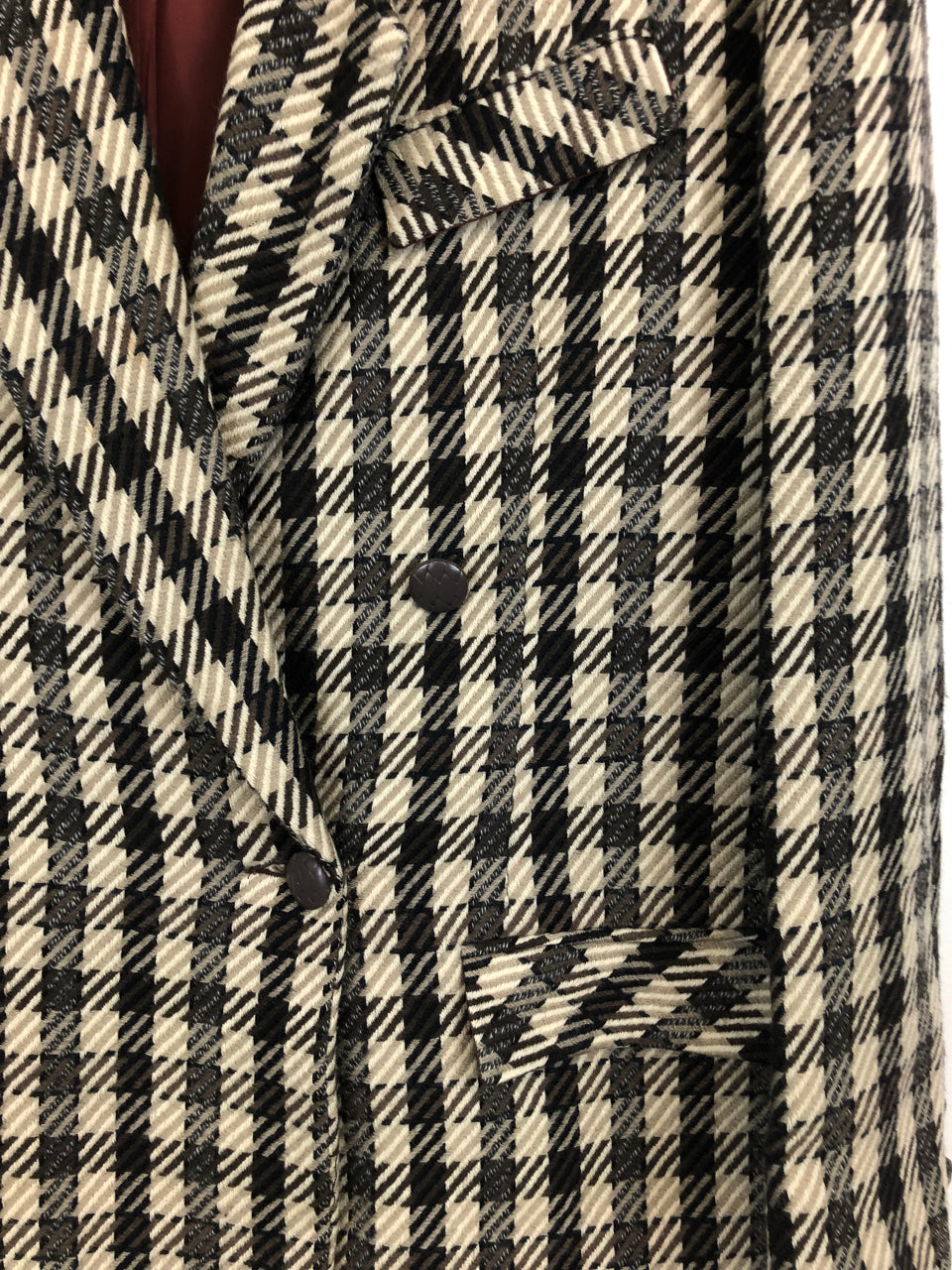 Louben Checkered Blazer