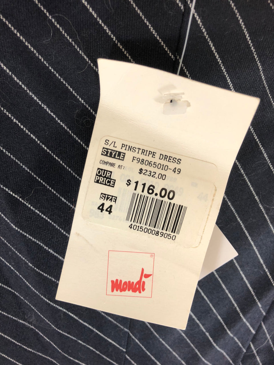 Mondi Pin Striped Dress (Deadstock)