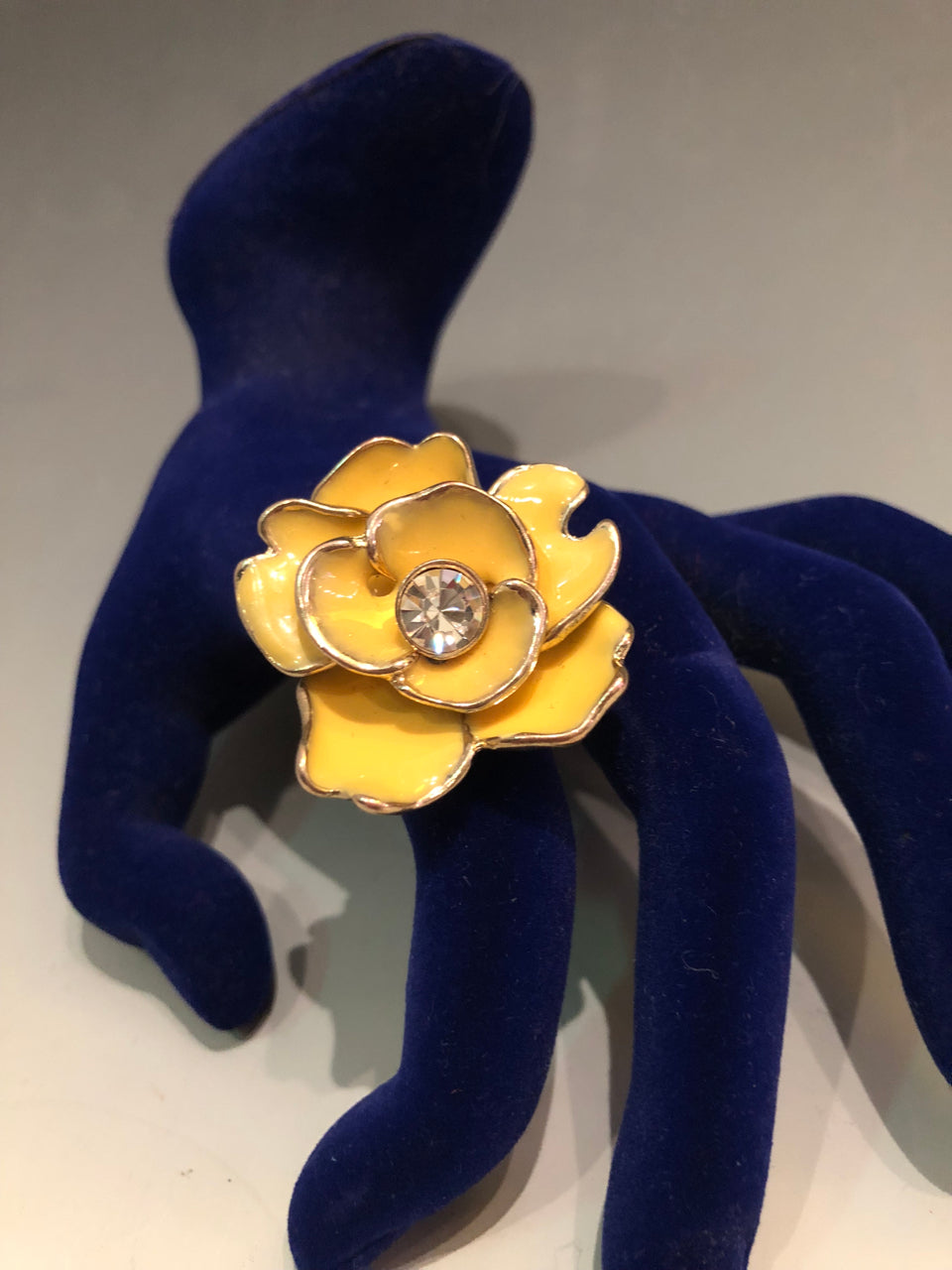 Yellow Flower Ring