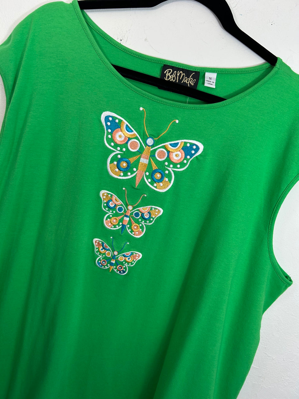 Bob Mackie Butterfly Top (Deadstock)