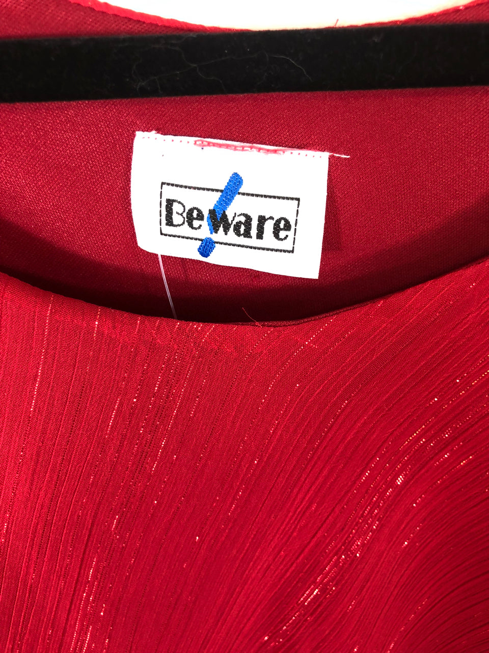 Beware Tank Blouse