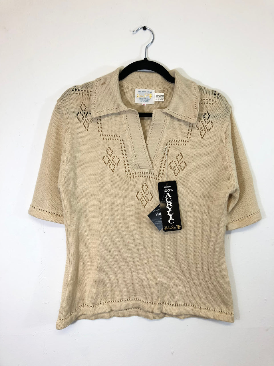 Helen Sue Short-Sleeved Sweater (Deadstock)