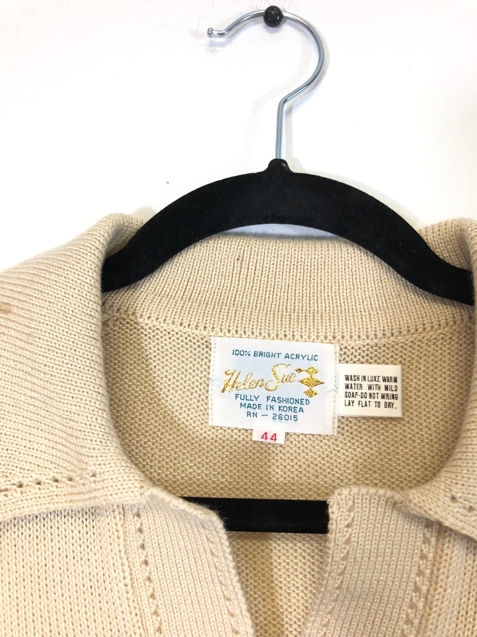 Helen Sue Short-Sleeved Sweater (Deadstock)
