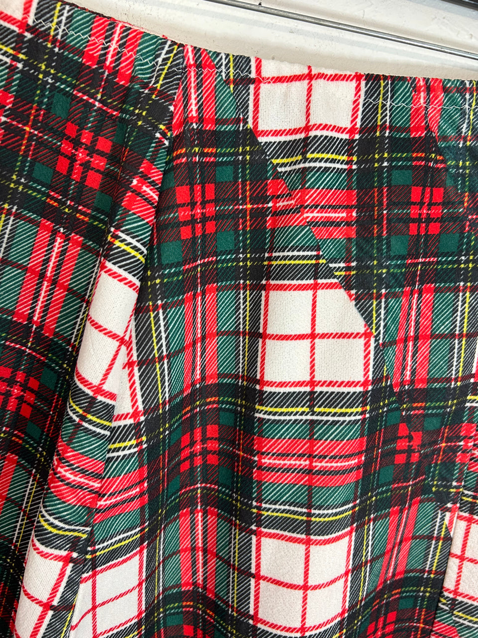 Plaid Maxi Skirt