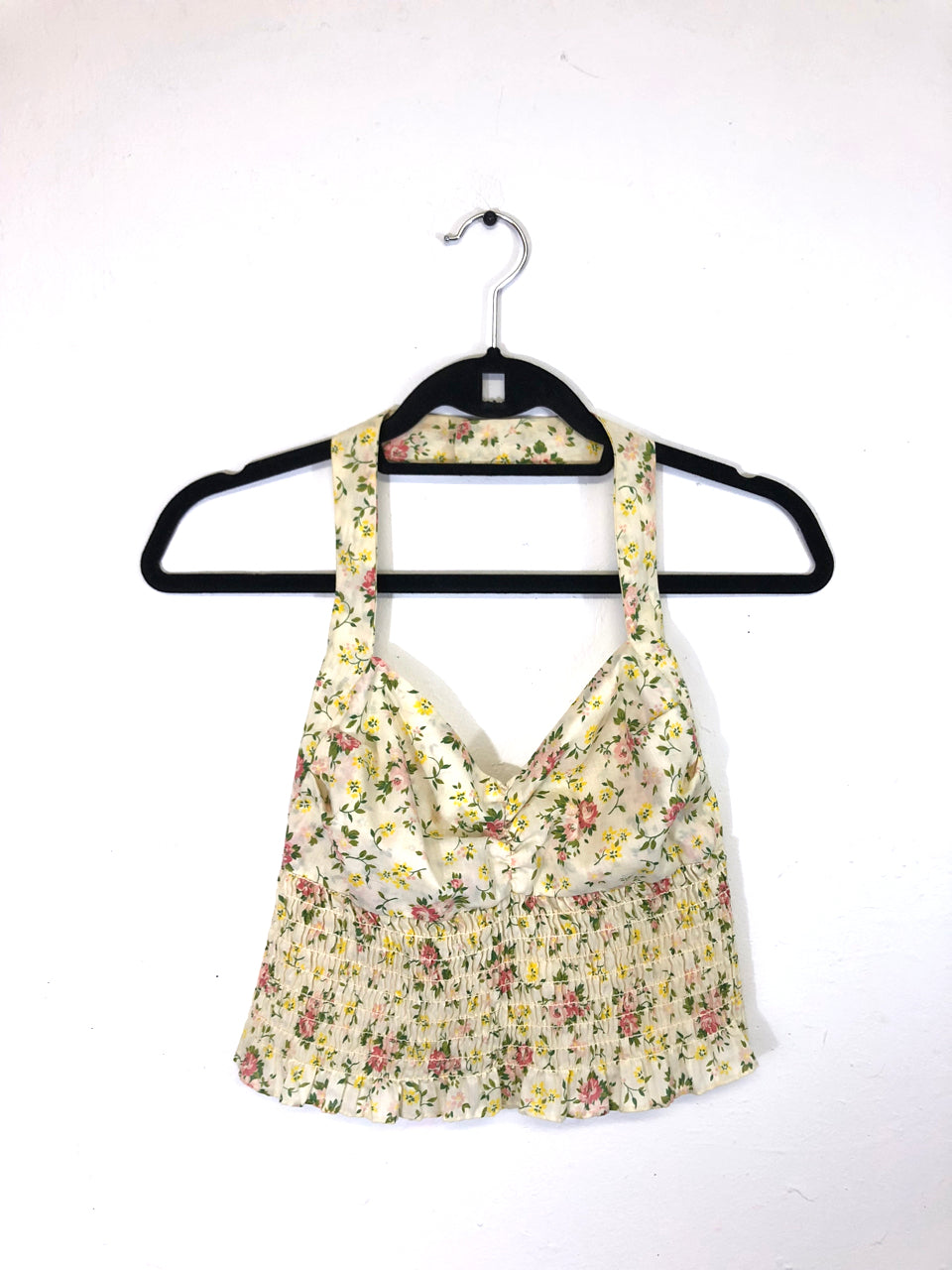 70s Floral Top