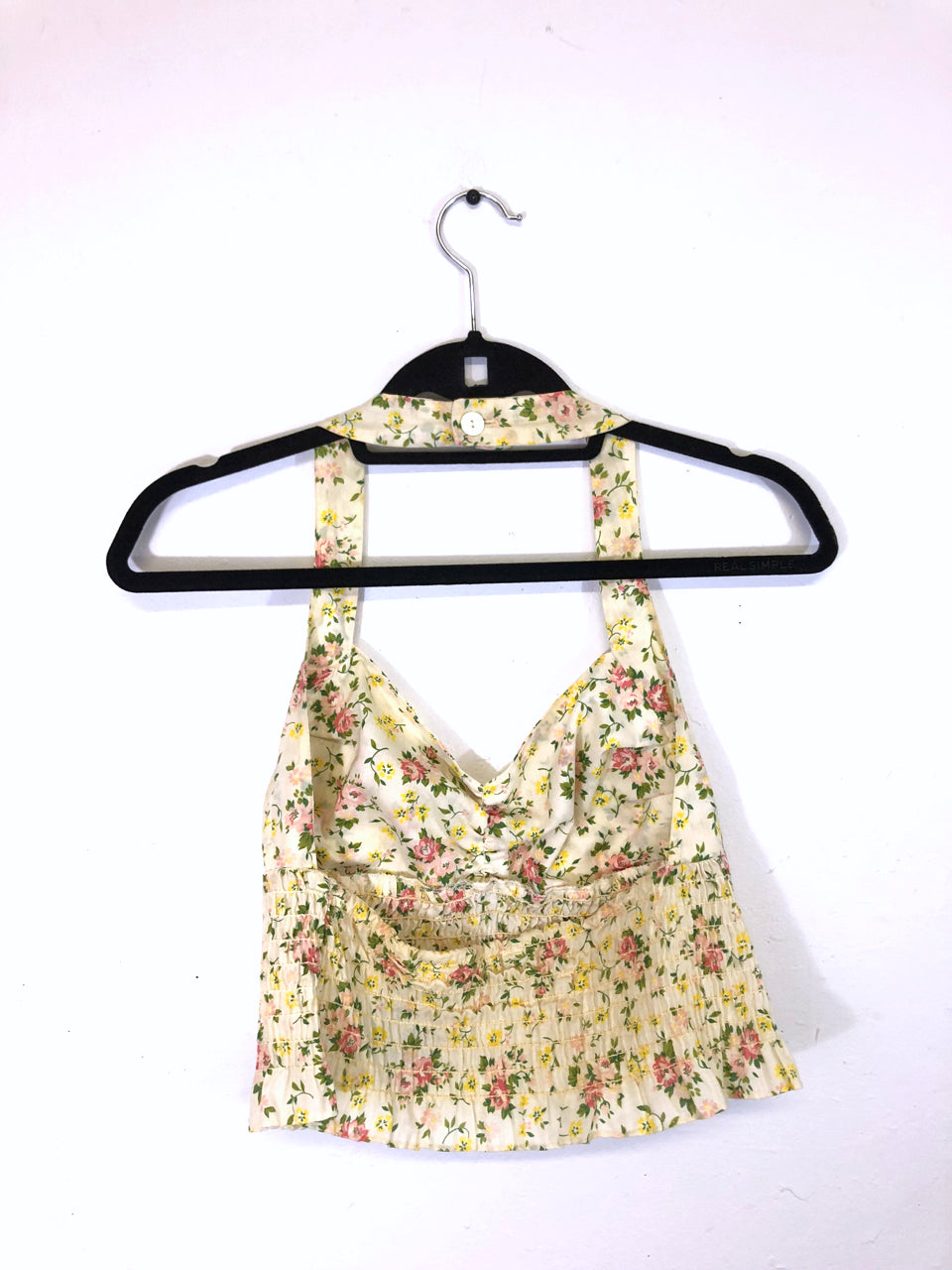 70s Floral Top