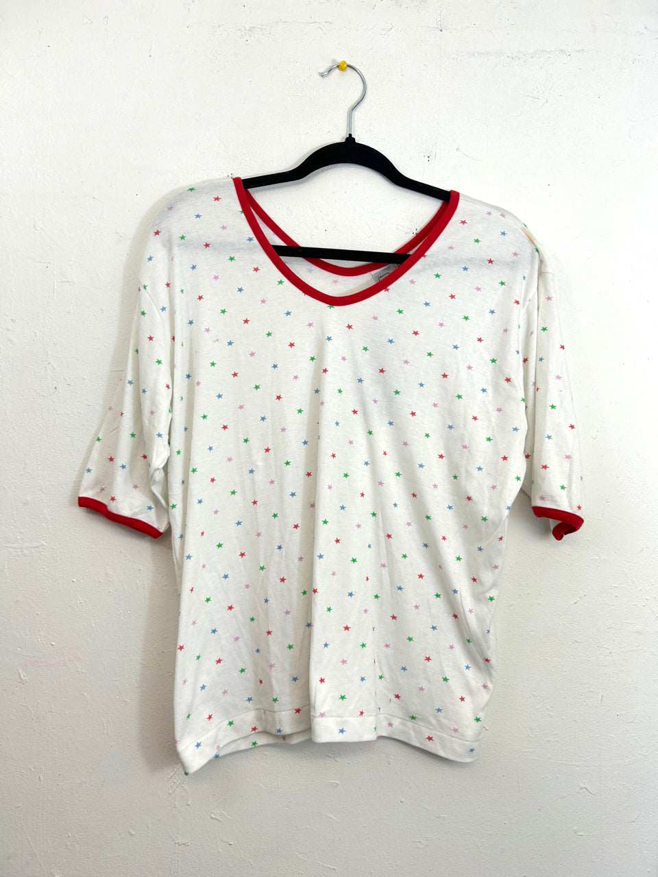 Wye Oaks Stars Top - Red (Deadstock)
