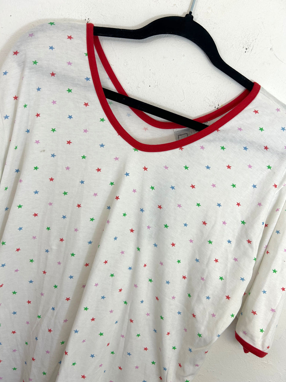 Wye Oaks Stars Top - Red (Deadstock)