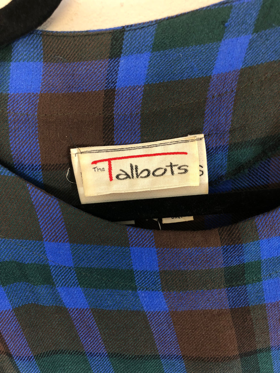 Talbots Checkered Dress